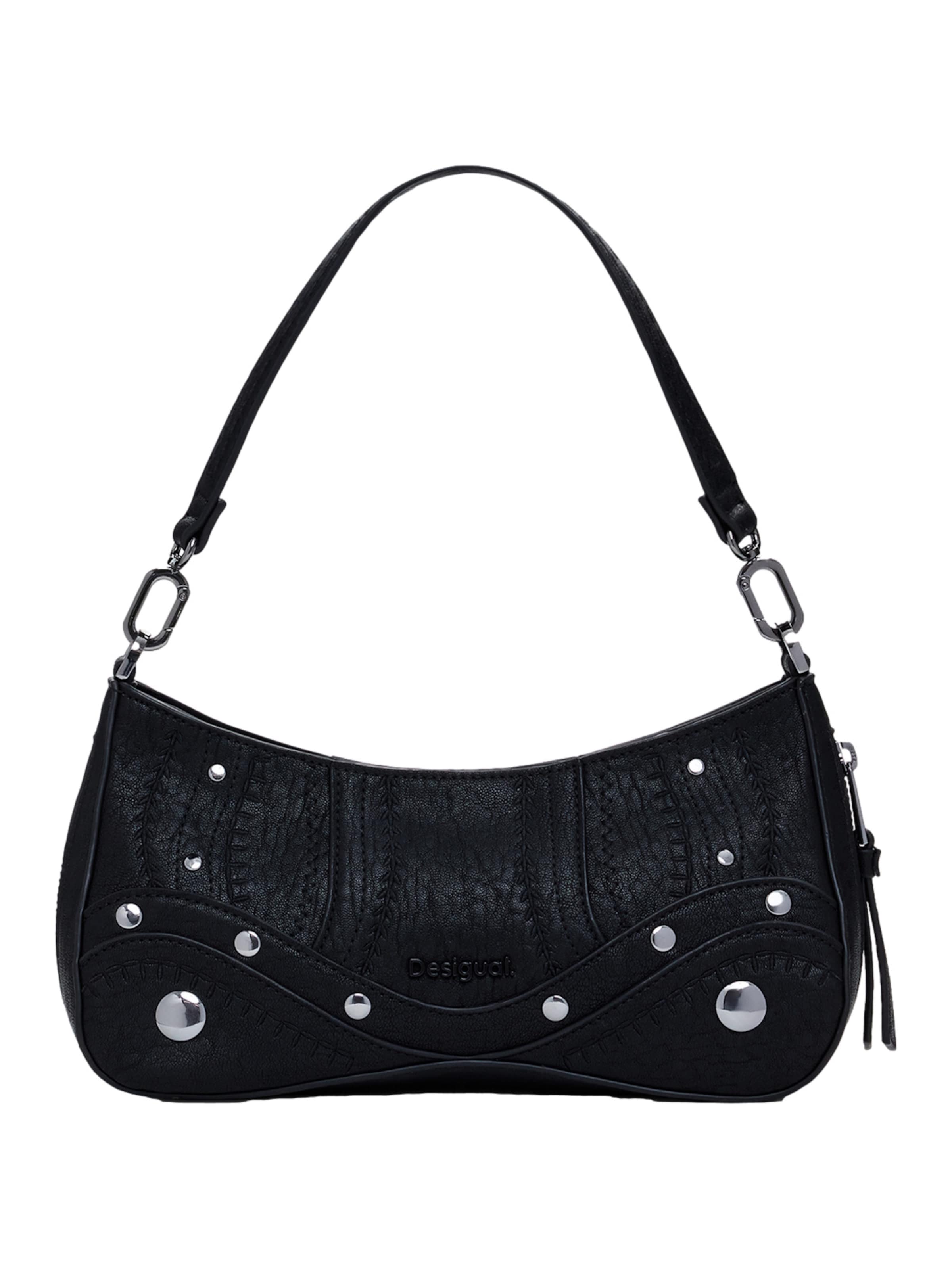 Desigual Håndtaske 'Embro Patch Alsacia' i sort: forside