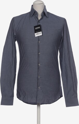 Calvin Klein Button Up Shirt in XS in Grey: front
