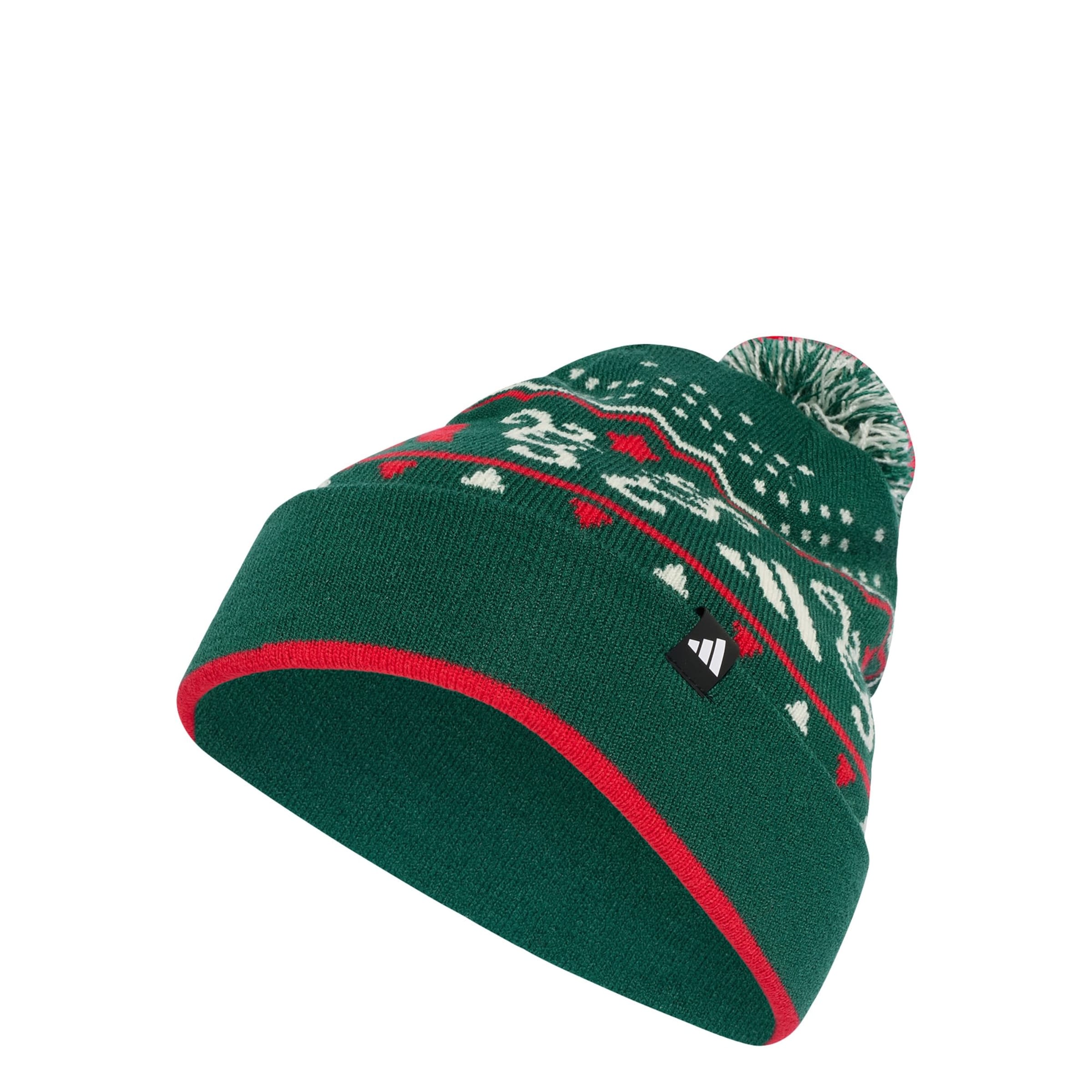 Casquette de sport 'Christmas' ADIDAS PERFORMANCE en vert : devant