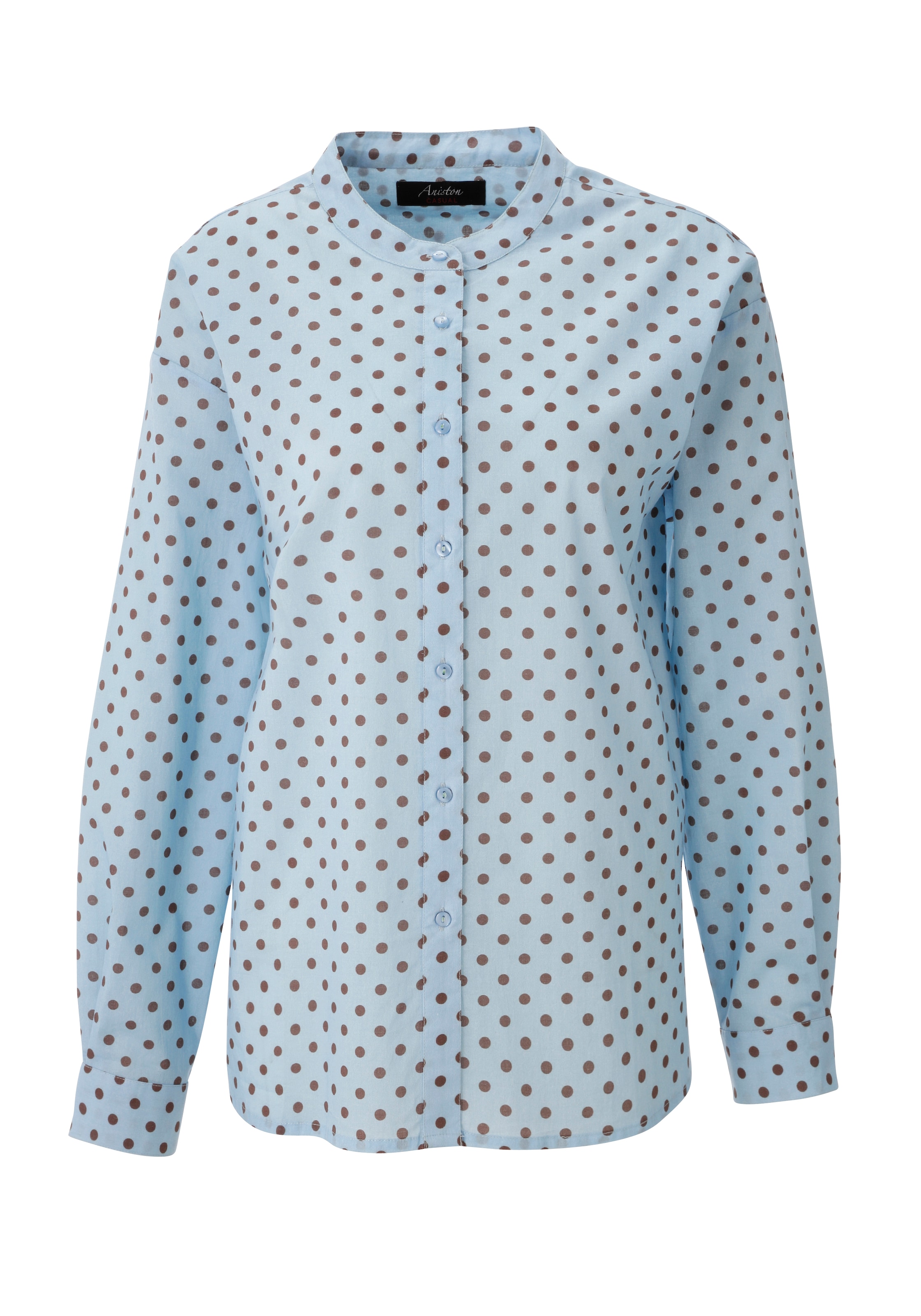 Aniston CASUAL Blouse in Blue: front