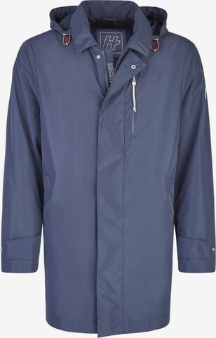 HECHTER PARIS Between-Seasons Coat in Blue: front