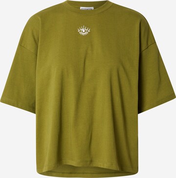 ABOUT YOU Limited Shirt 'Sheila' in Groen: voorkant