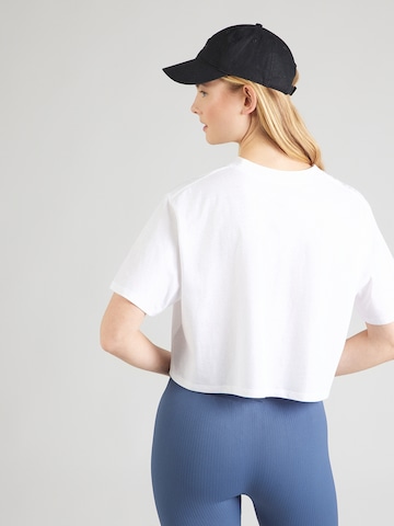 Tricou funcțional 'Wordmark' de la UNDER ARMOUR pe alb