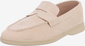 Ital-Design Slipper in Beige: Vorderseite