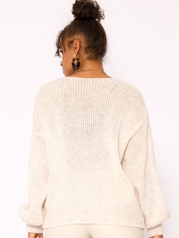 Pull-over oversize SASSYCLASSY en beige