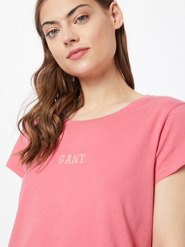 Maglietta di GANT in rosa