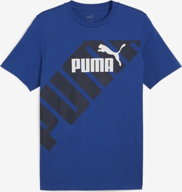 PUMA Shirt 'Power' in Blauw: voorkant