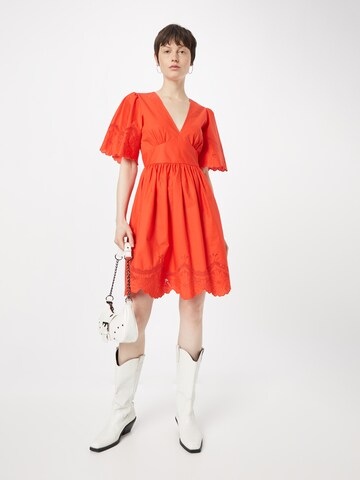 Twinset Kleid in Orange