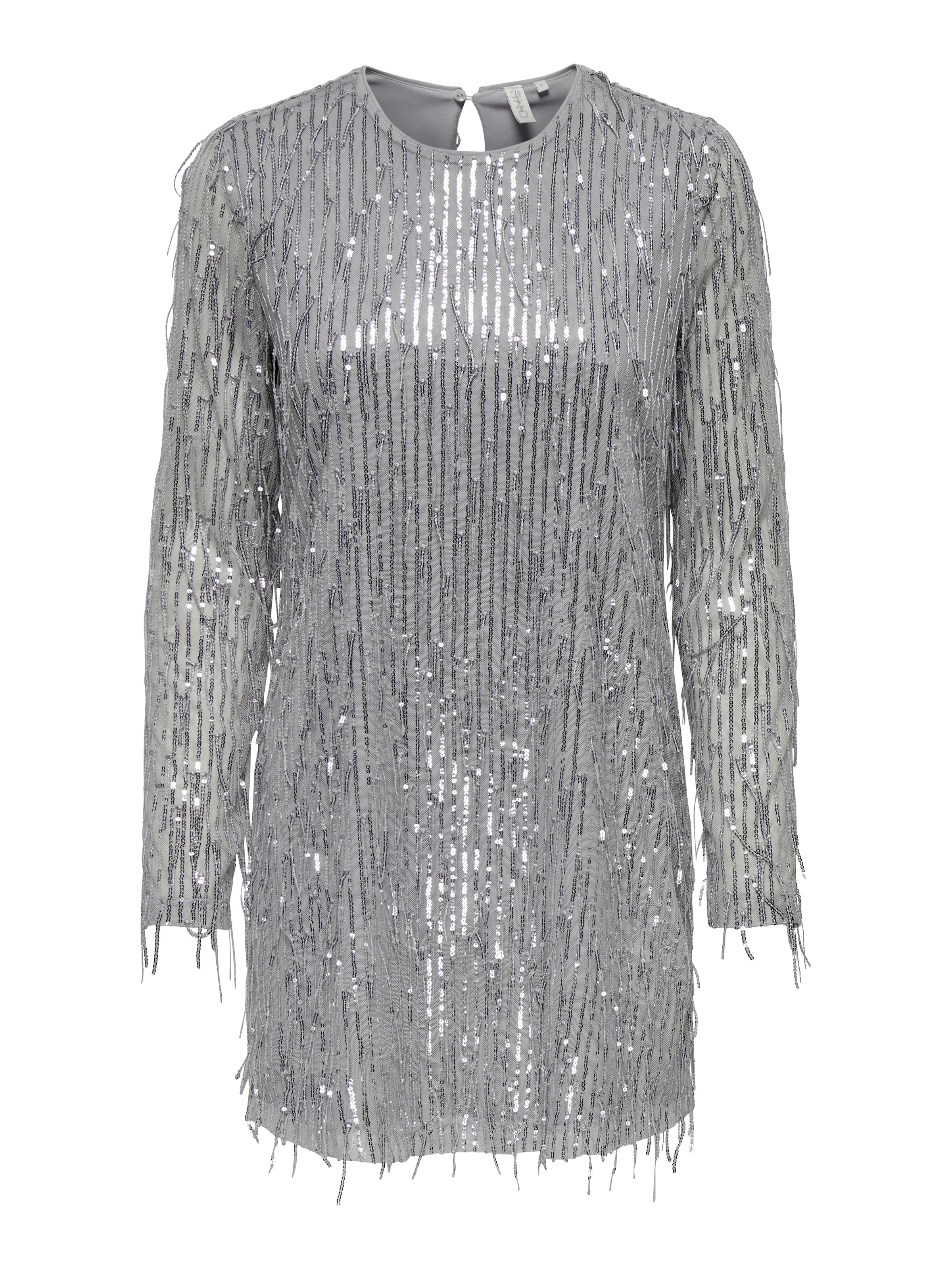 Abito da cocktail 'ONLAnika' di ONLY in grigio: frontale