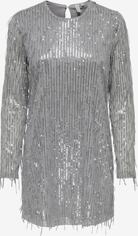 Robe de cocktail 'ONLAnika' ONLY en gris : devant