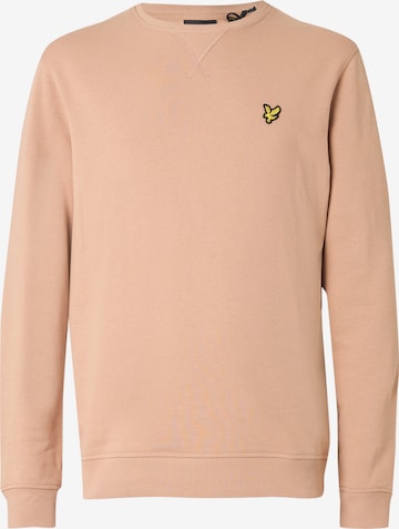 Lyle & Scott Sweatshirt in Beige: front