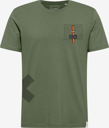SOMWR T-Shirt in Grün: front