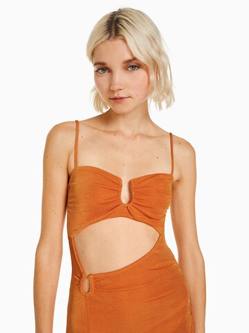 Robe Bershka en orange