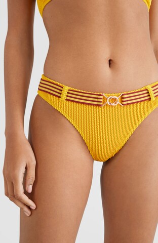 O'NEILL - Cueca biquíni 'Sassy Cruz' em amarelo