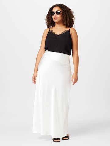 Nasty Gal Plus Skirt in White