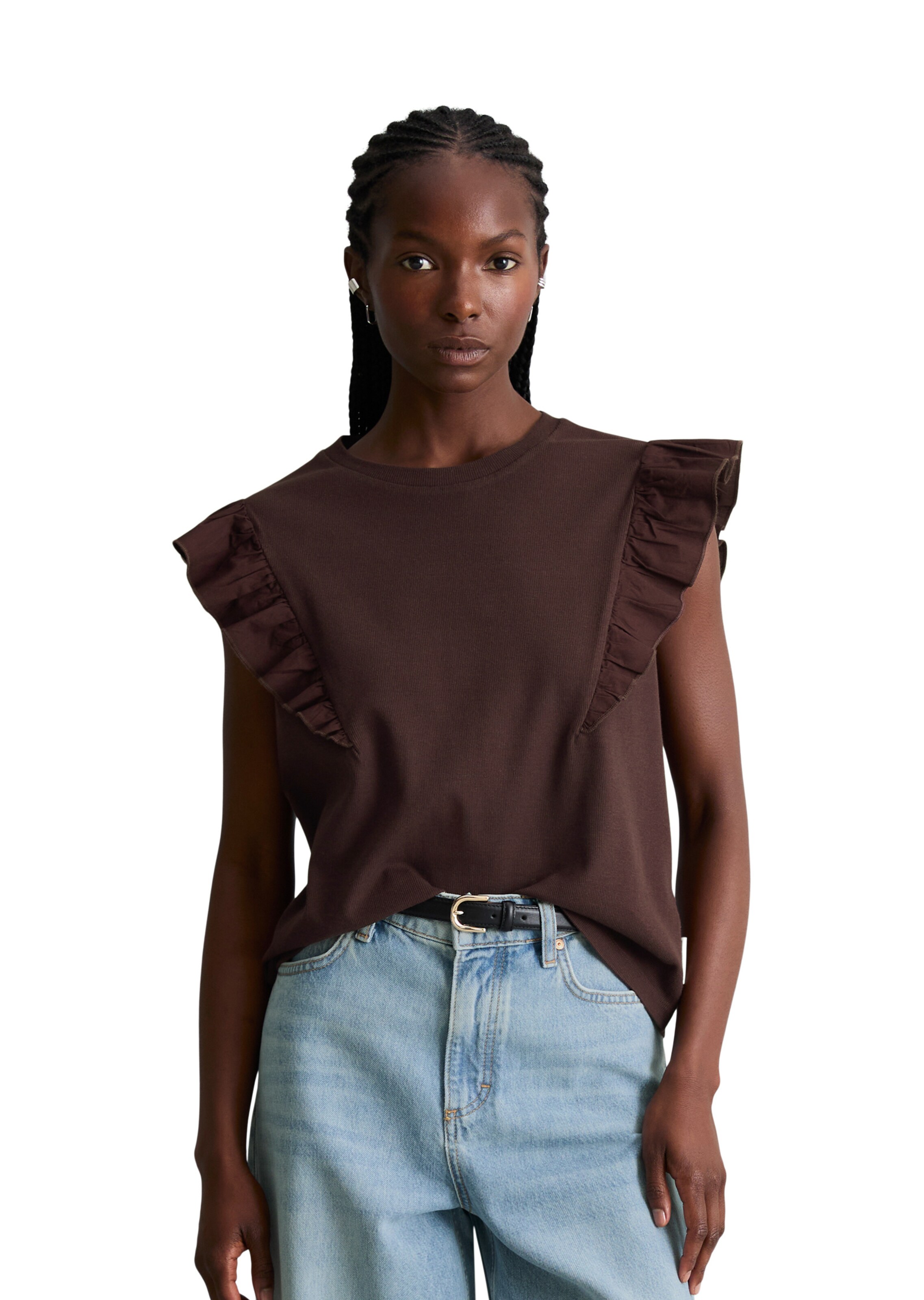 Marc O'Polo DENIM Top in Rot: Vorderseite