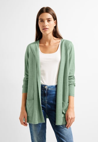 CECIL Knit Cardigan in Green: front