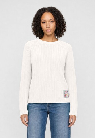 Frieda & Freddies Sweater in White: front