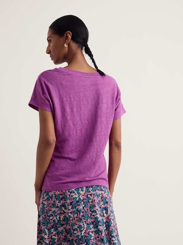 Seasalt Cornwall T-Shirt 'Carn Cove' in Lila