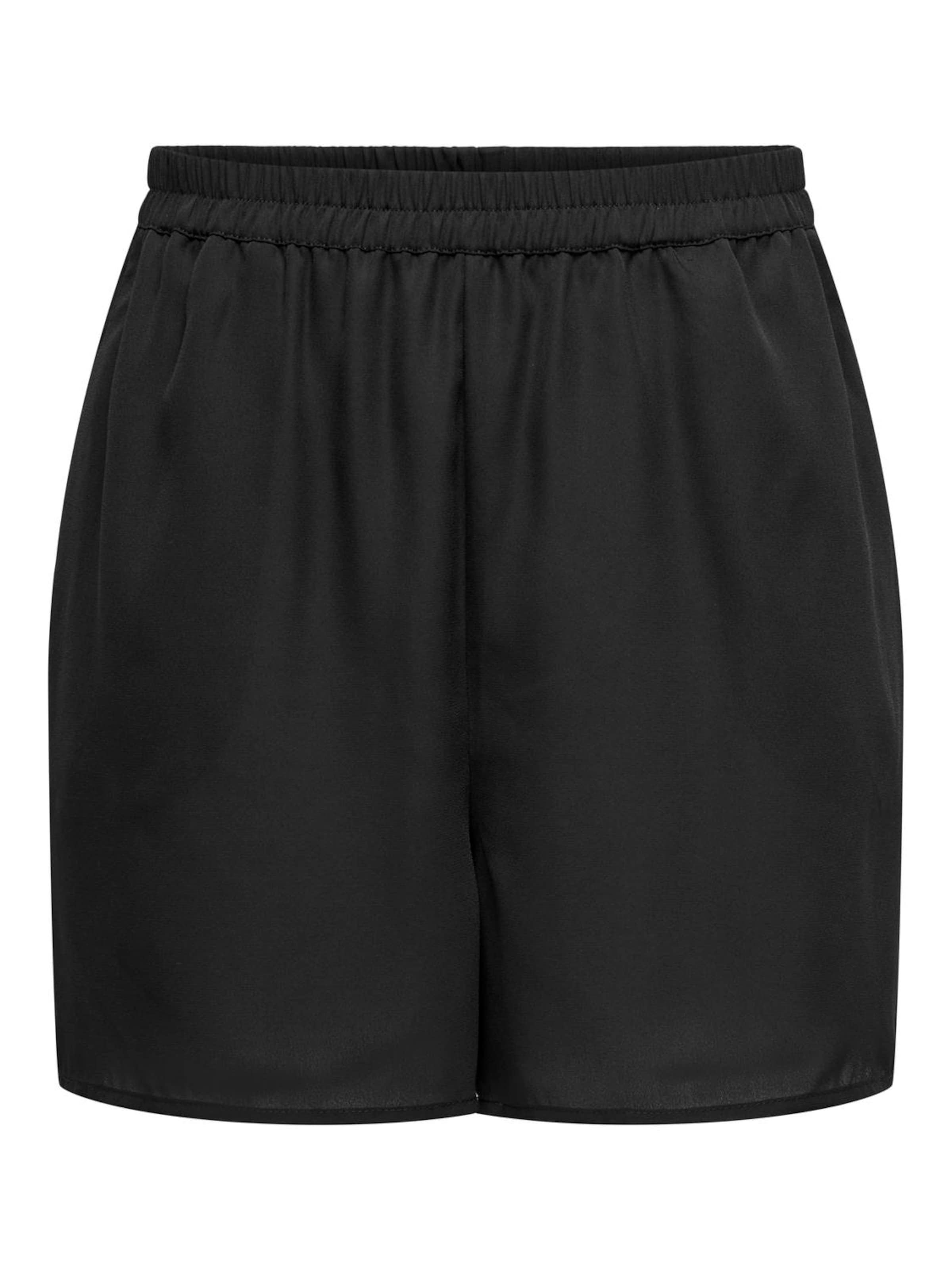 ONLY - regular Pantalón 'ALMINA' en negro: frente