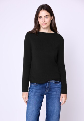 Street One Studio Pullover in Schwarz: Vorderseite