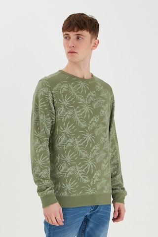 BLEND Sweatshirt in Green: front