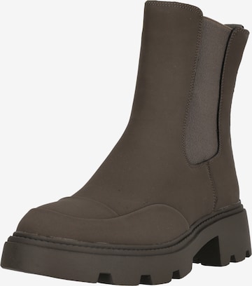 Athlecia Ankle Boots 'Aaliyah' in Brown: front