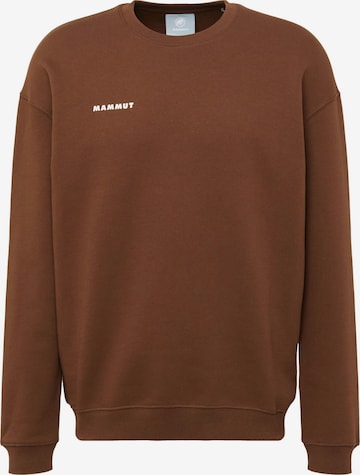 MAMMUT Pullover in Braun: Vorderseite