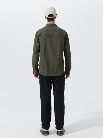 Youthup Regular fit Button Up Shirt in Green