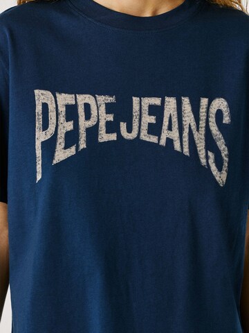T-shirt 'Maca' Pepe Jeans en bleu