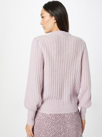 Cardigan 'Cheanna' MSCH COPENHAGEN en violet