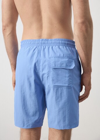 MANGO MAN Board Shorts 'Liso' in Blue