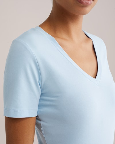 WE Fashion Μπλουζάκι σε μπλε παστέλ, Άποψη προϊόντος