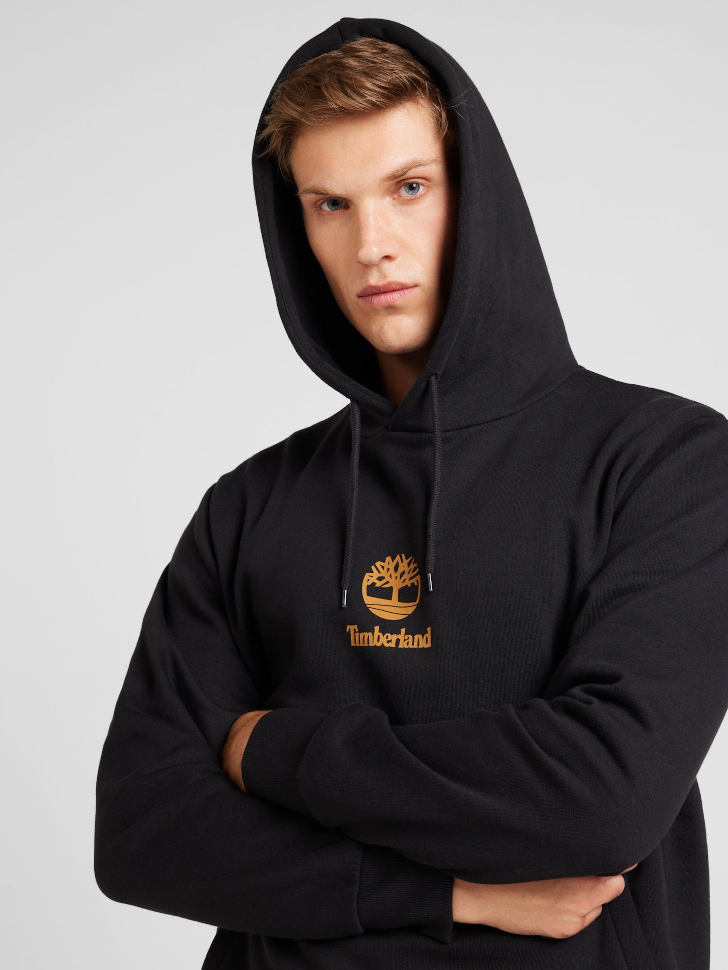 Timberland black sweatshirt sale