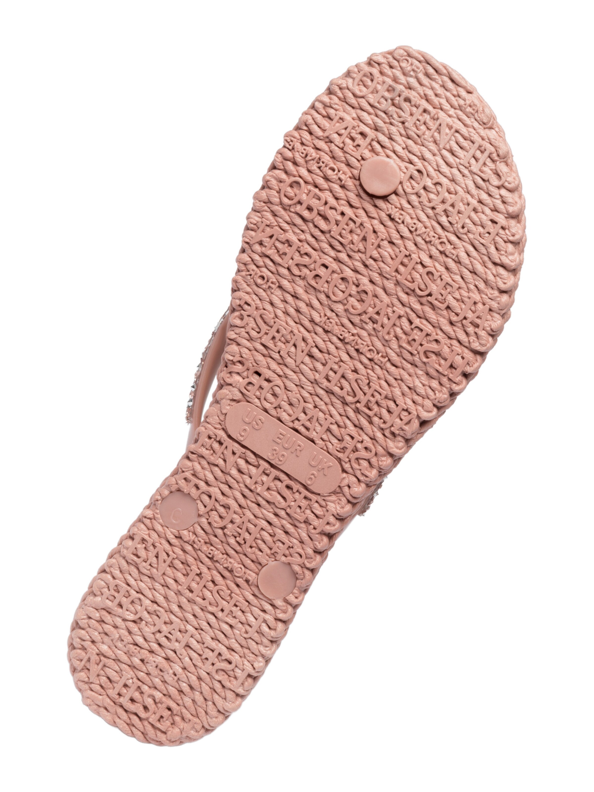 ILSE JACOBSEN Σαγιονάρες διχαλωτές 'Cheerful' σε ροζ