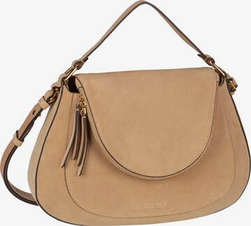 Coccinelle Crossbody Bag in Beige: front