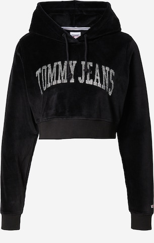 melns TOMMY HILFIGER Sportisks džemperis: no priekšpuses