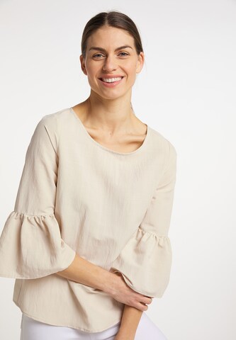 Camicia da donna di usha WHITE LABEL in beige