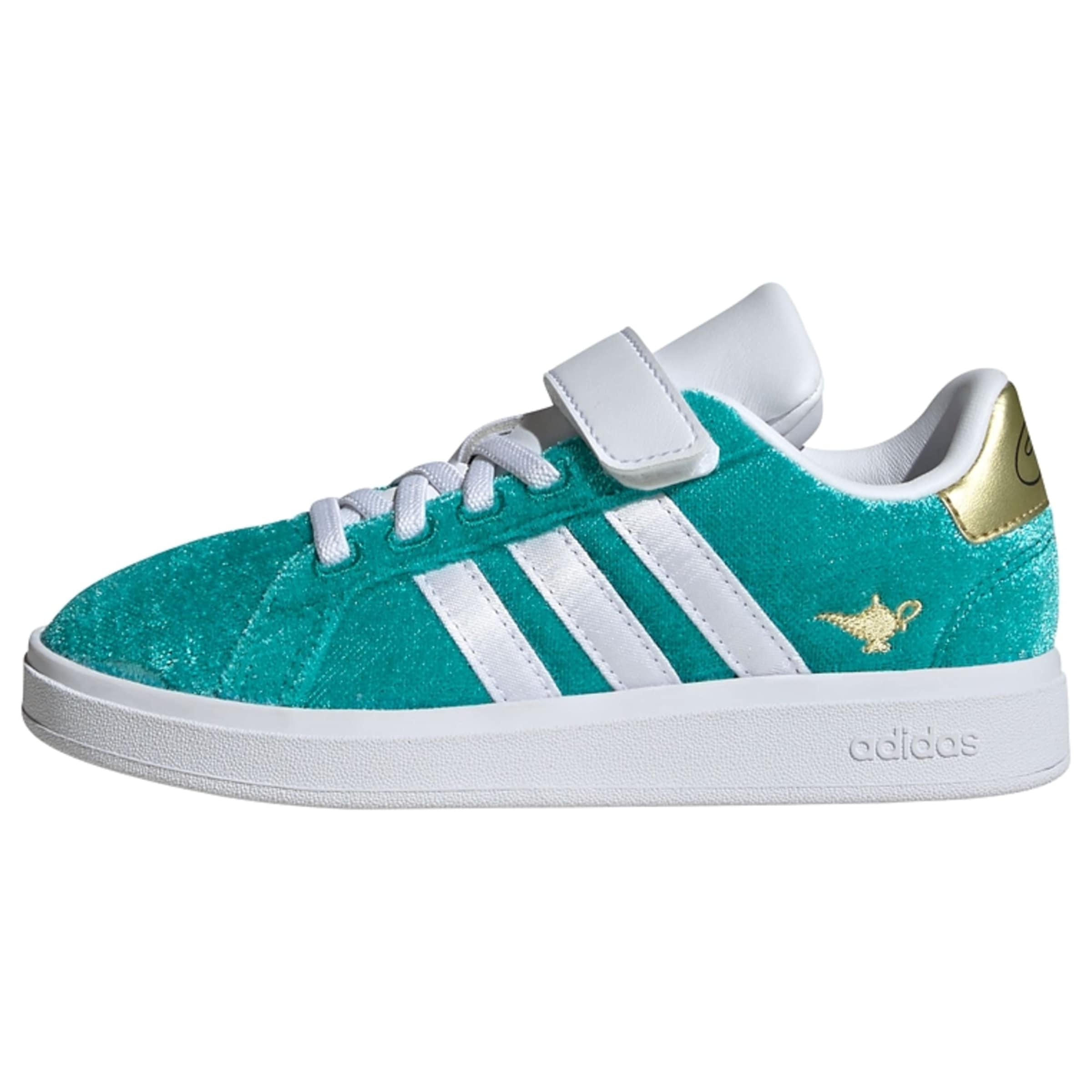 ADIDAS SPORTSWEAR Sneakers 'Disney Jasmine Grand Court 2.0' in Green: front