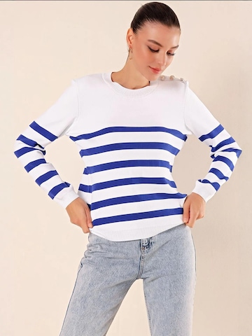 Bigdart Trui in Blauw: voorkant