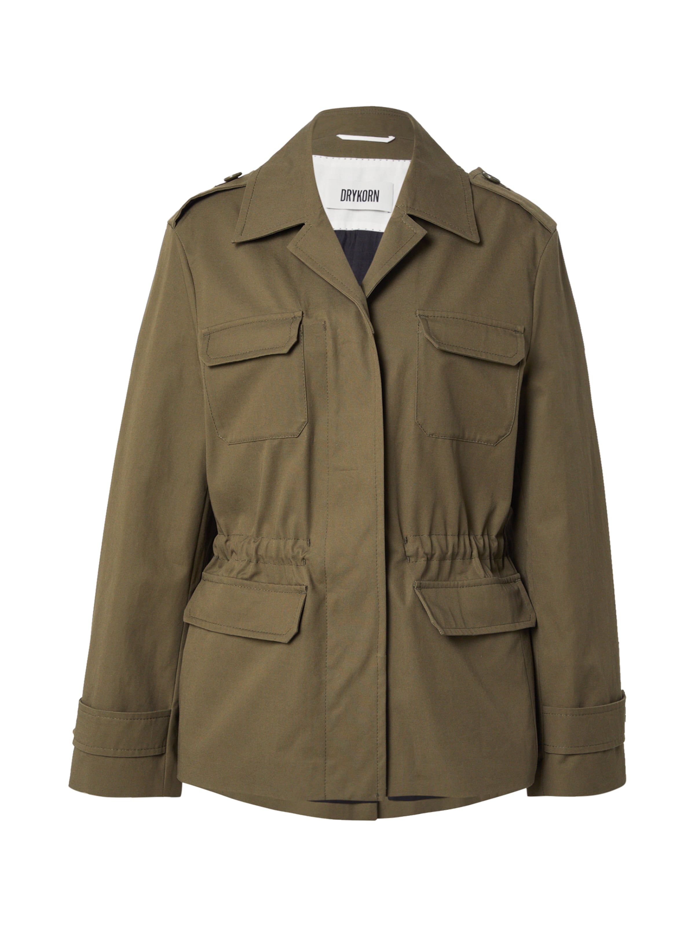 DRYKORN Prechodná bunda 'BODNEY' - Zelená: predná strana