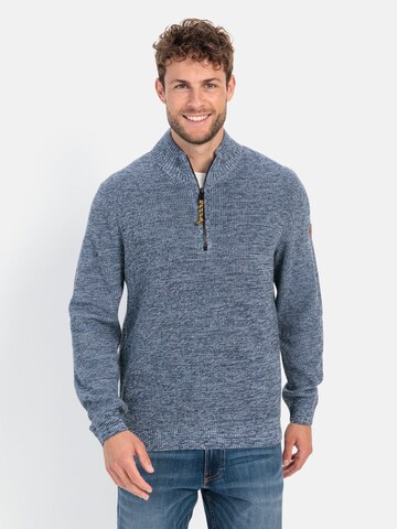 Pull-over CAMEL ACTIVE en bleu : devant