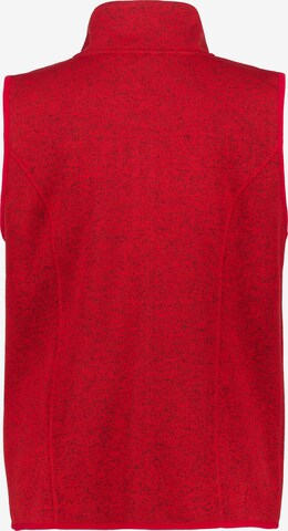 Ulla Popken Fleece Jacket in Red