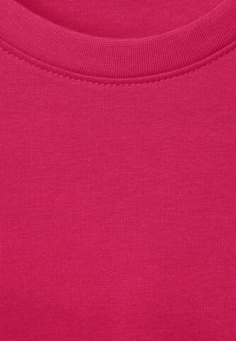 T-shirt 'Solid' CECIL en rose