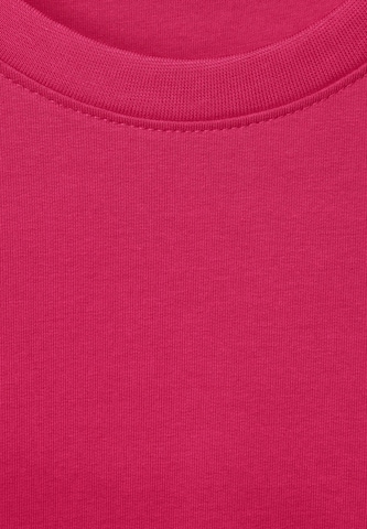 CECIL Μπλουζάκι 'Solid' σε ροζ