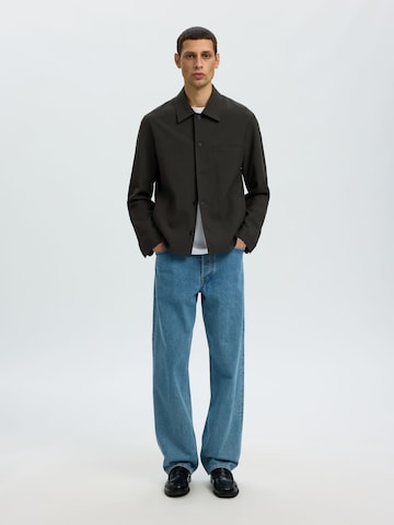 Veste mi-saison 'SLHRobert' SELECTED en vert