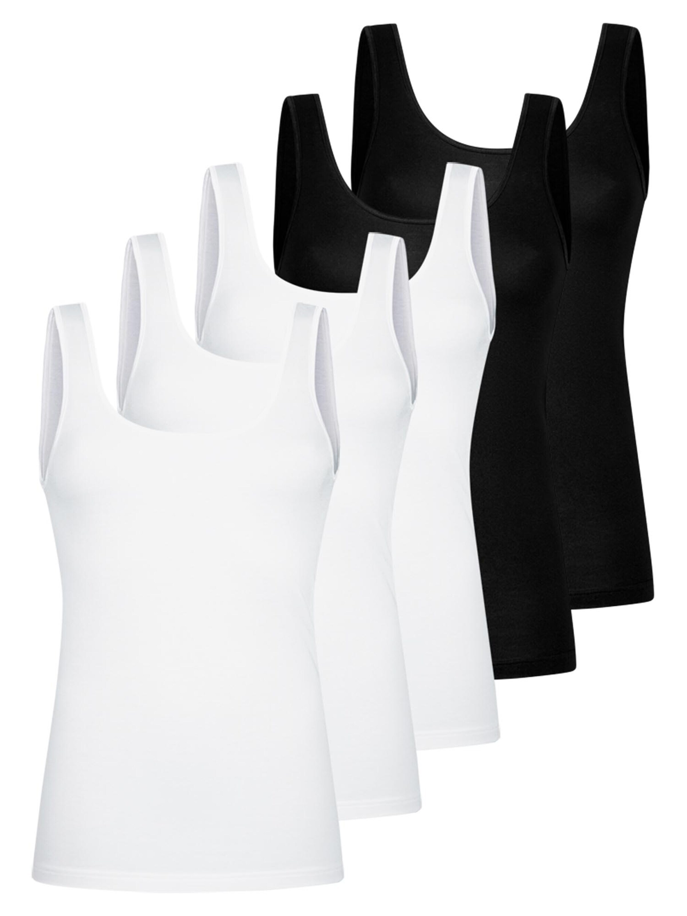 Nina von C. Undershirt 'Motion' in Black: front