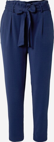 Eight2Nine Regular Pleat-Front Pants in Blue: front