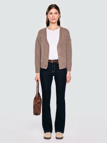 BIG STAR Knit cardigan ' KARDILA ' in Brown