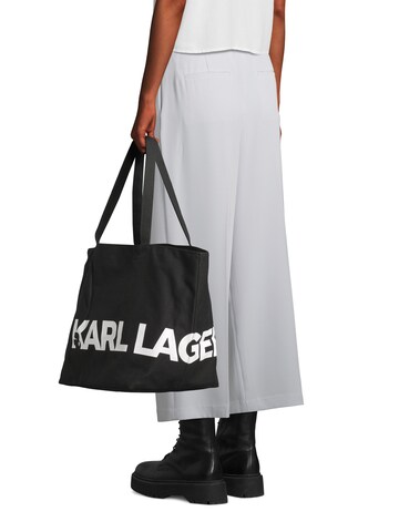 Karl Lagerfeld Torba shopper 'Essential' w kolorze czarny: przód